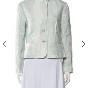 Escada Light Green Women's Blazer